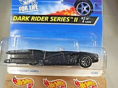 1996 Hot Wheels #401 Dark Rider Series II 2/4 STREET BEAST Black wDrk Chrome 7Sp