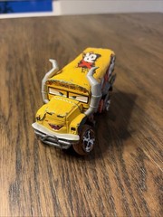 Disney Pixar Cars 3 Miss Fritter XRS Crunch & Crash School Bus Diecast