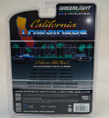 Greenlight 1987 CHEVRIOLET CAPRICE 1:64 Diecast – California Lowriders Series 1