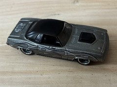2003 Hot Wheels ’71 Plymouth GTX Silver / Black Treasure Hunt Loose