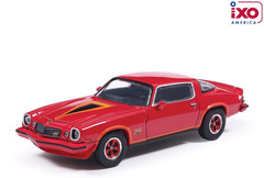 IXO AMERICA 1:64 1977 Chevrolet Camaro Z28 – Light Red – AI64010