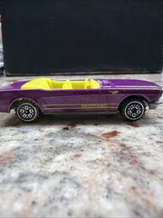 RARE 1983 Hot Wheels 1965 Ford Mustang Convertible – Purple Lime Green Yellow