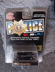 Racing Champions Police USA #93 1940 Ford Sedan Delivery Chicago Police