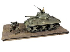 SHERMAN M4A3 (75) TANK “TRAINING VEHICLE” US ARMY 1/32 BY METAL PROUD 912131 A