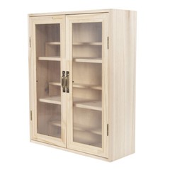 US Wood Toy Car Model Display Cabinet Collection Storage Box with Acrylic Door