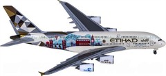 for Herpa for Etihad Airways A380 A6-APE Choose the United Kingdom 1:500 Model