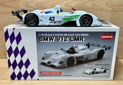 Kyosho 1:18 Scale 08531A “BMW V12 LMR” #42 Le Mans & Sebring 1999 Model Boxed