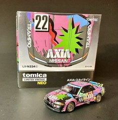 Tomytec Tomica Limited Vintage Neo 1/64 Scale LV-N234f AXIA Skyline (Late 1992 M