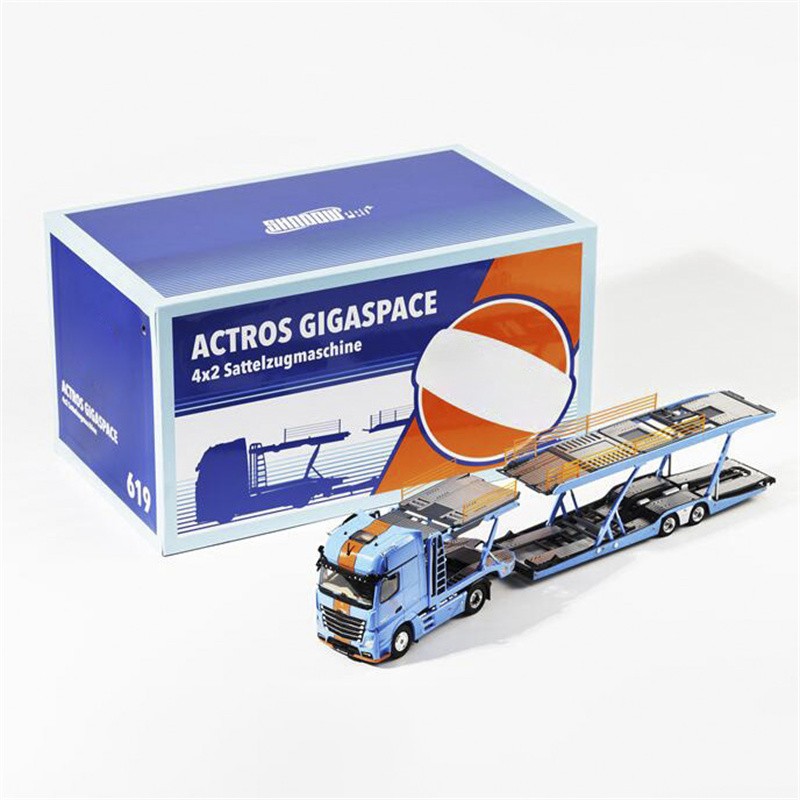 Shadow Pro 1:64 Actros Double Deck Trailer Livery Diecast Model Car