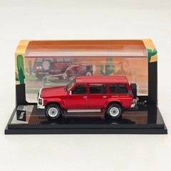 1:64 Shadow Pro Nissan Patrol Y60 LHD Burgundy Diecast-for Car Model Collectors
