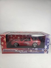 1:18 ERTL American Muscle 2002 Corvette Anaheim Angels World Series NEW NIB LTD