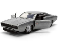 DOM’S DODGE CHARGER R/T RAW METAL “FAST & FURIOUS” 1/32 DIECAST BY JADA 97350