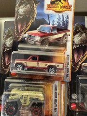 Matchbox Jurassic World Dominion Lot of 21 Unique – 1:64 Scale Diecast Trucks
