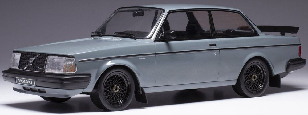 1/18 Scale, Volvo 240 Turbo Custom Grey 1986 IXO Models