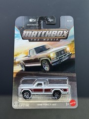 2026 Matchbox The Movie #9 1986 Ford F-150 WHITE MEDIUM DARK FIRE RED