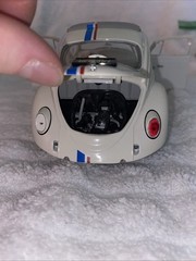 2003 johnny lightning #53 HERBIE THE LOVE BUG 1/18 Diecast DISNEY VW Beatle