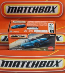 Porsche Mcan S 64/125 Matchbox 2025 POWER GRABS JBV47 MBX Road Trip miami blue