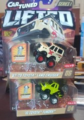 Car Tuned Lifted ‘10 Toyota Tundra ‘67-79 Land Cruiser Lot NEW 2026! Target excl