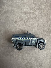 Matchbox S.W.A.T Truck MBX Tactical Dark Gray Heroic Rescue 2011 Thailand Loose