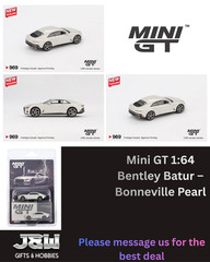 Mini GT Bentley Batur – Bonneville Pearl #969 1/64