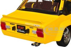 1980 FIAT 131 ABARTH YELLOW 1/18 DIECAST MODEL CAR BY SOLIDO S1806006