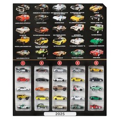 Hot Wheels Boulevard 25 Car Factory Set Premium Die Cast 1/64 Toy Cars JP