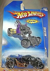 2009 Hot Wheels #88 HW Special Features 2/10 SPECTOR Black/Gold w/Black OH5 Sp
