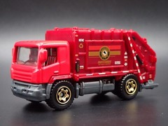 MODERN GARBAGE RECYCLING TRASH TRUCK 1/64 MB SCALE DIORAMA DIECAST MODEL CAR