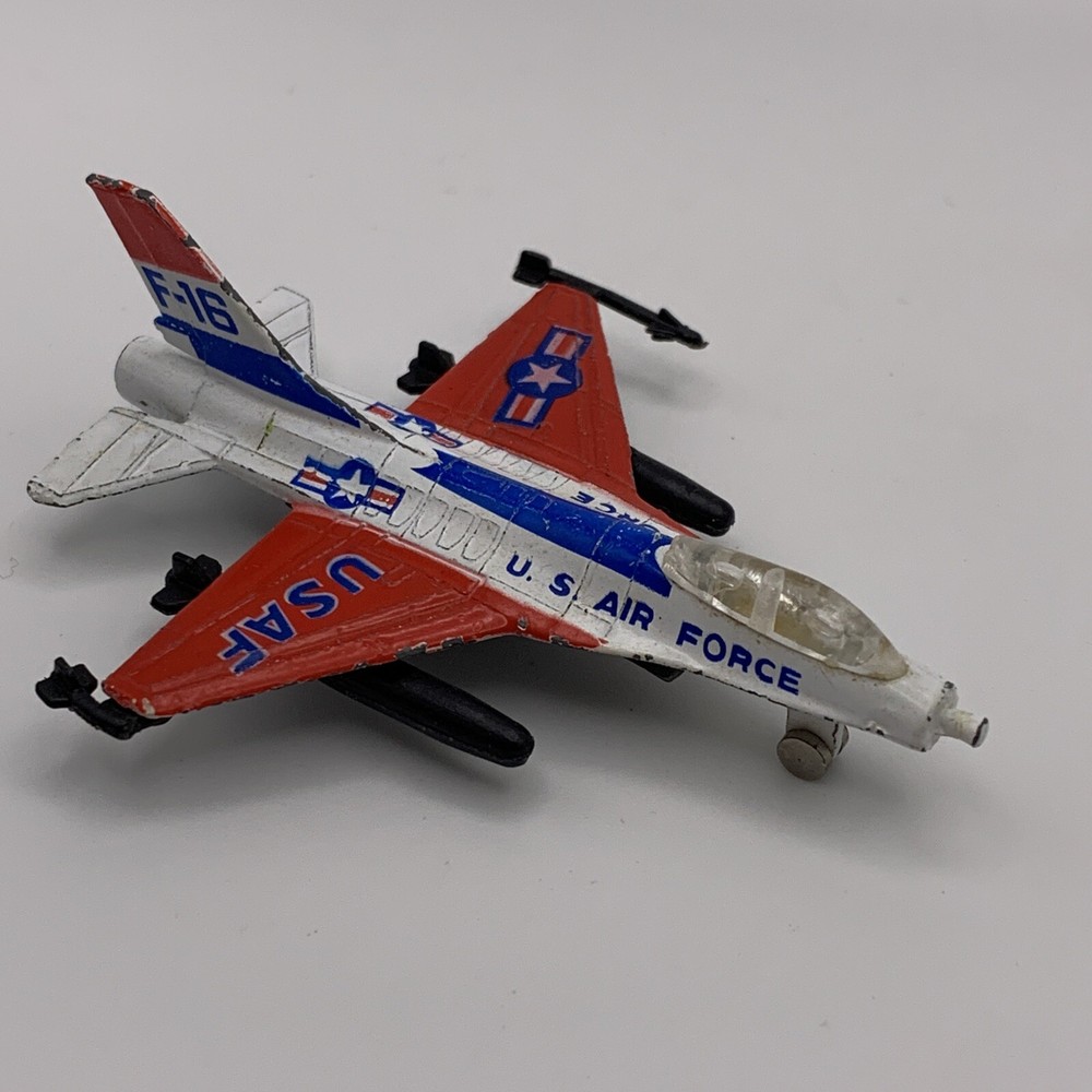 General Dynamics LOOSE Diecast USAF F-16 A203 Military Jet