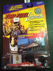 1998 JOHNNY LIGHTNING TOP FUEL LEGENDS Praying Mantis Jeb Allen Season 1974