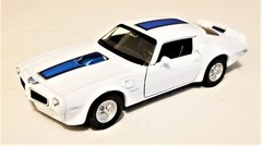 Welly – 1:34-1:39 Scale Model 1972 Pontiac Firebird Trans AM White (BBWE43735DW)