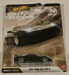 2026 Hot Wheels Fast & Furious 25th Anniversary 2003 Honda NSX Type-R 3/5