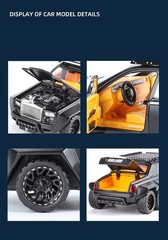 1:32 Rolls-Royce Phantom 6*6 Pickup Alloy Car Model Diecast Metal Off-road Vehic