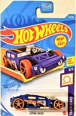 Hot Wheels – 2021 Track Stars 3/5 Lethal Diesel 74/250 (BBGTB80)