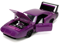 Diecast Purple 1969 Dodge Daytona Jada 1/24 New