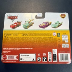 2026 Disney Pixar Cars Race To Celebrate LIGHTNING McQUEEN MATER 2 Pack