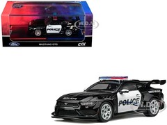 FORD MUSTANG GTD “POLICE” BLACK & WHITE 1/64 DIECAST BY CM MODEL CM64-GTD-PD02