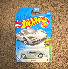 Hot Wheels HW Exotics McLaren F1 Silver 1:64 Diecast Unopened Box 2021