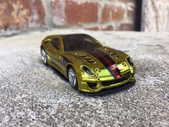 Hot Wheels Ferrari 599XX Loose. Custom. AntiFreeze Green.