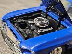 Arko Products 1969 Ford Mustang Boss 302 Blue 1:32 Diecast Car NO BOX