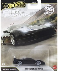 2026 Hot Wheels Premium Fast & Furious 25th 2003 Honda Nsx Type-R