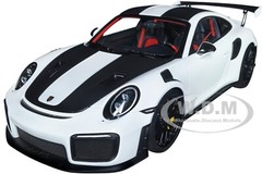 PORSCHE 911 (991.2) GT2 RS WEISSACH PACKAGE WHITE 1/18 MODEL BY AUTOART 78171