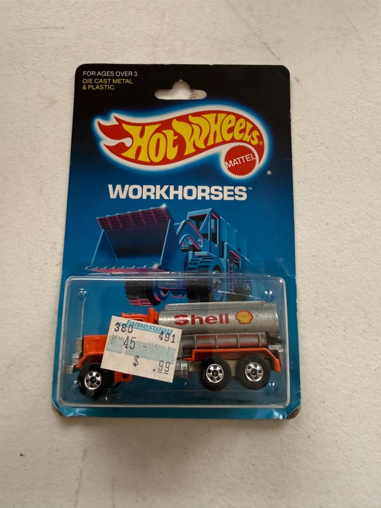 Hot Wheels Shell Peterbilt Tank Truck (Orange) #2800 BP6