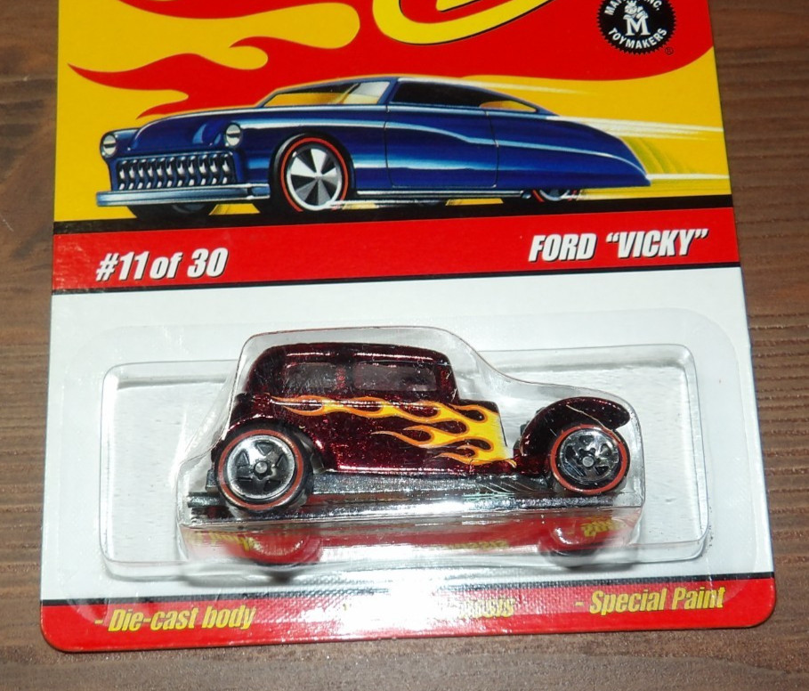 2007 Hot Wheels Classics Series 3 – Ford “Vicky” – Red
