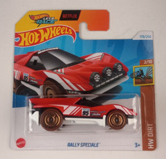 2024 Hot Wheels Rally Speciale 179/250 HW Dirt 2/10 Short Card L Case