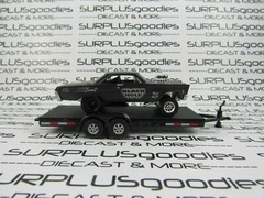 Hot Wheels LOOSE 1965 ’65 MERCURY COMET CYCLONE GASSER Black Hole w/Car Trailer