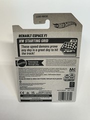 Hot Wheels Renault Espace F1 HW Starting Grid 1:64 Diecast Blue 2025 Unopened