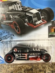 Hot Wheels 2017 Mod Rod 109/250 Hw Dream Garage 5/10 Black/Red