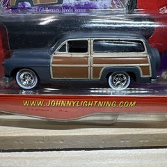New Johnny Lightning Wicked Wagons 1950 Mercury Woody Wagon