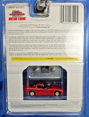 Motor Trend Racing Champions Mint 1997 Chevy Corvette Die Cast 1:56 Red